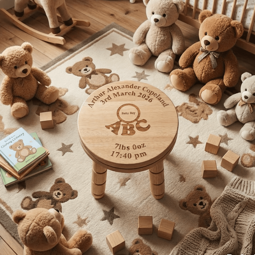 Pesonalised Birth Stool