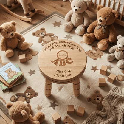 Pesonalised Birth Stool