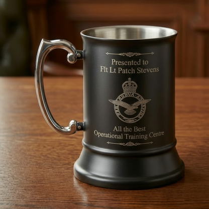 Black Military Tankard