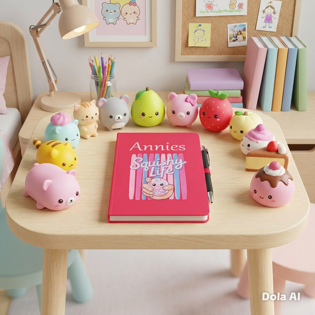 Personalised Squishy Life Notebook and Pen