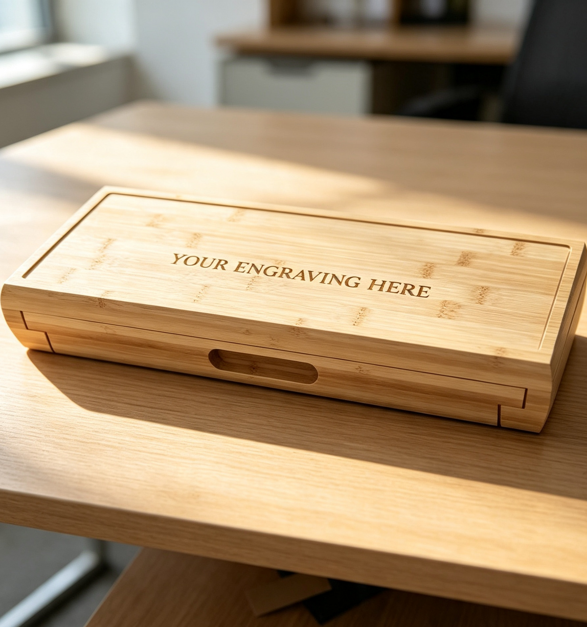Bamboo Drawer Cheese Station