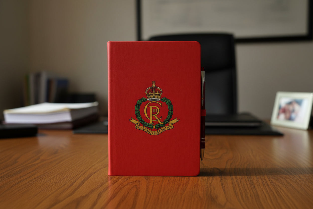 Military Notebook & pen