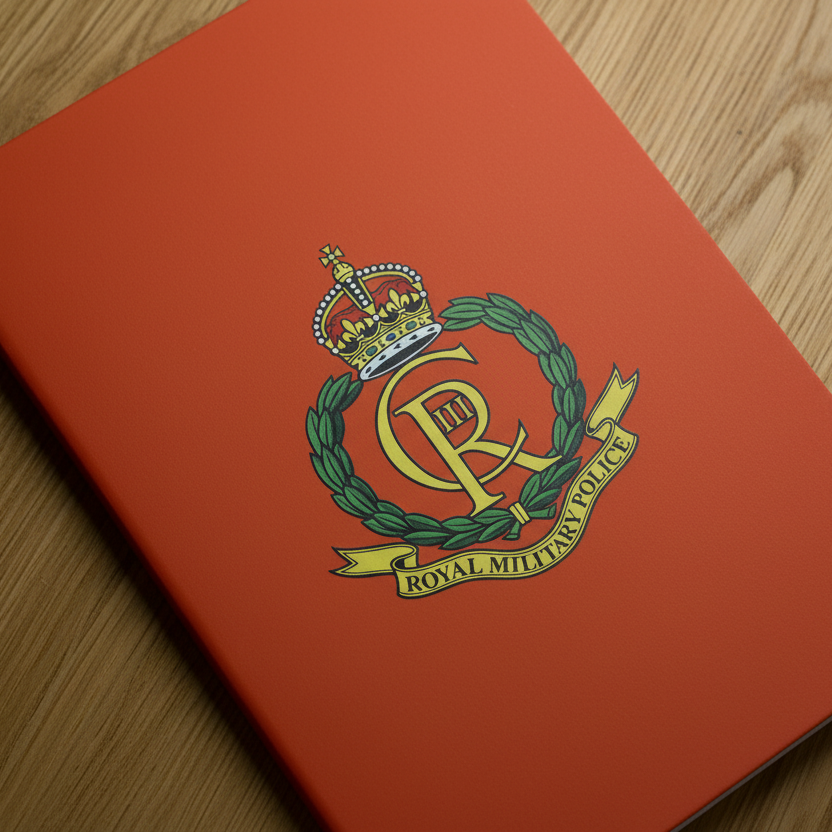 Military Notebook & pen