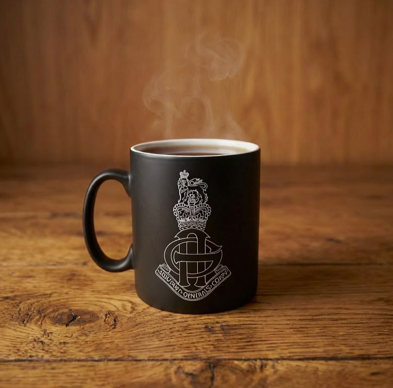 Black Satin Ceramic Mug