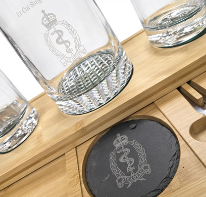 STAG DECANTER SERVING SET