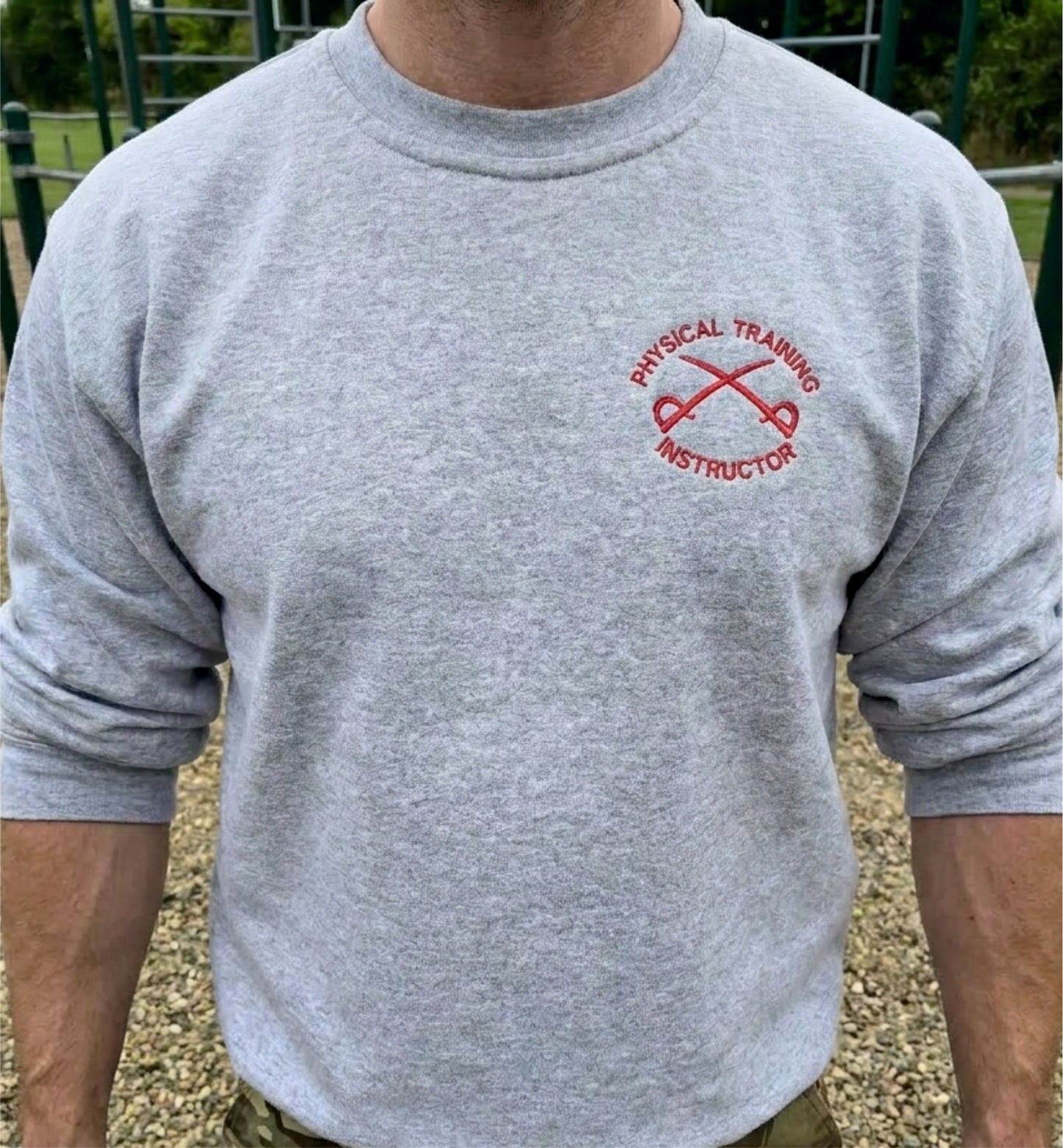 Physical Training Instructor Embroidered Sweatshirt